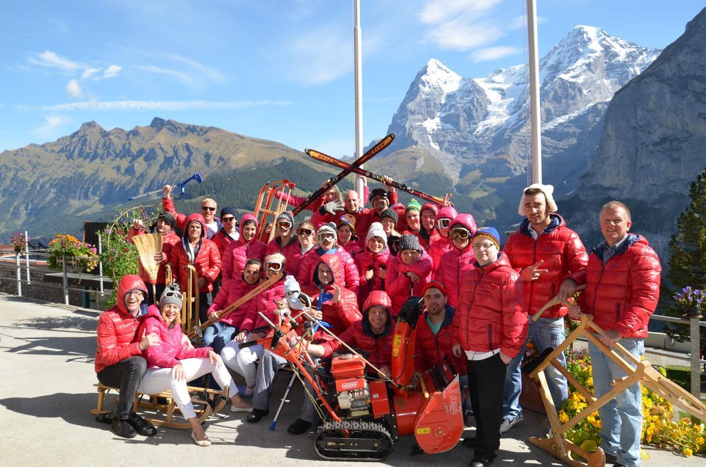 Eiger Muerren Swiss Quality Hotel Mürren Exterior foto
